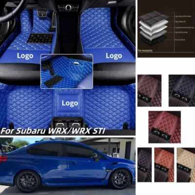 For Subaru WRX/WRX STI Car Floor Mats Waterproof Cargo Carpets All Weather Auto Foto 1 de 4