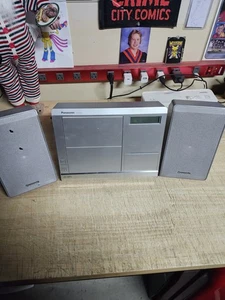 Panasonic SA-EN36 CD Player AM/FM Desktop Stereo Used Tested No Remote - Bild 1 von 12