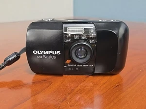 Olympus Infinity Stylus Auto Focus 35mm Point & Shoot Camera Tested  - Picture 1 of 10
