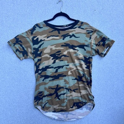 Camisa EPTM Para Hombres Mediana Verde Camuflaje Camuflaje Manga Corta Hecha en Algodón EE. UU. Foto 1 de 4
