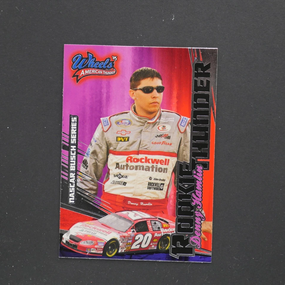2005 Wheels American Thunder - Denny Hamlin #89 (RC) Rookie Thunder - Image 1 of 2