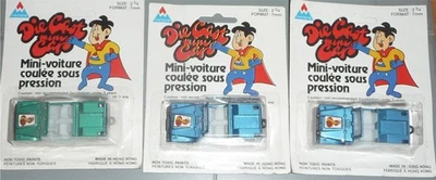 TinToys Die Cast Mini Coches Jeep Lote de 3 Hechos en Hong Kong Juguetes de Estaño RARO LEER Foto 1 de 4