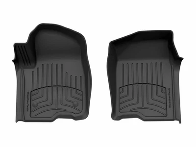 WeatherTech FloorLiner HP for 2019-2025 GMC Sierra 1500 - 1st Row, Black - Image 1 of 4