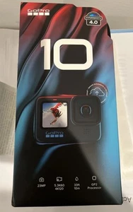 GoPro HERO10 Black - Waterproof Action Camera, 5.3K60 Ultra HD Video, 23MP Photo - Picture 1 of 4