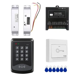 Door Access Control System RFID Keypad Fail Safe Electric Drop Bolt Lock Kit ... - Picture 1 of 9