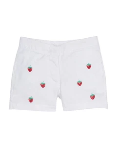 Little English Embroidered Mini Short Red 14 - Picture 1 of 2