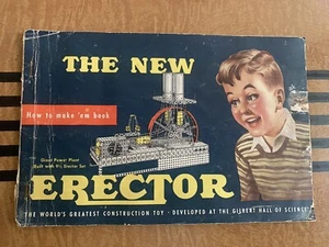 1935 The New Erector How to Make ‘em Instruction Book Owners Manual - Picture 1 of 4