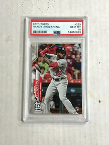 RANDY AROZARENA 2020 Topps Series 1 BASE RC #229! PSA GEM MINT 10! INVEST NOW! - Picture 1 of 3