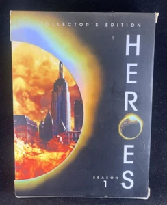 HEROES Season 1 Collector's Edition DVD 7 Disc COMPLETE SET w/ CARDS - Picture 1 of 6