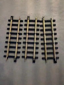 New Bright Holiday Express 3 Straight TRACKS 380 Series train track - Picture 1 of 1