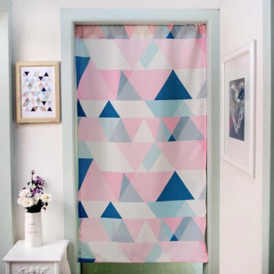 Cortina de puerta de puerta geométrica de dormitorio moderna cortina de cocina de baño Foto 1 de 4