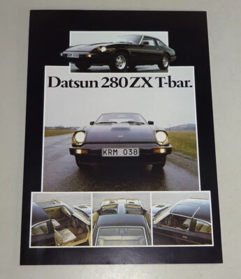 Depliant / Brochure - Nissan Datsun 280 ZX T-Bar - Immagine 1 di 2