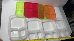 Lunch Box For Kids Adults Food Container Picnic Bento Storage Box 3 Compartments - Picture 1 of 18