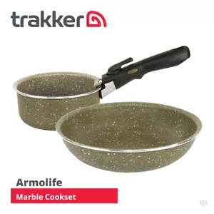 Juego de cocina de mármol Trakker Armolife - dorada de carpa tench barbel lucio pesca gruesa - Imagen 1 de 2