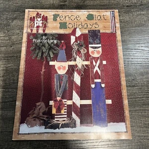 PROVO CRAFT︱FENCE SLAT HOLIDAYS︱POIETTE LANG︱1998︱CRAFT MAGAZINE - Picture 1 of 6