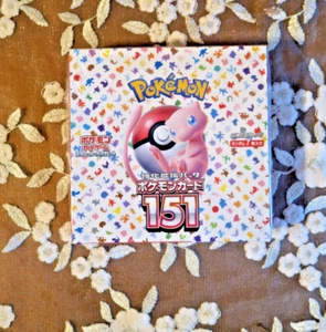 Pokemon TCG Japanese 151 Booster Box SEALED Pokemon Card Sv2a US Seller w shrink - Picture 1 of 1