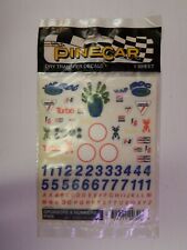 PINECAR - DRY TRANSFER DECALS - Model# P306