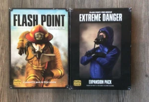 Flash Point Fire Rescue and Extreme Danger Expansion Bundle Indie Board Games - Picture 1 of 8
