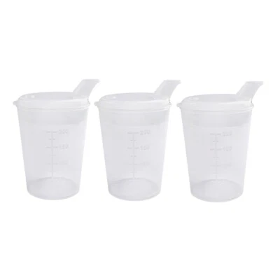 Medi-Inn Schnabelbecher Set - 3 Stück, mit Trinköffnung 12 x 10 mm, transparent - Bild 1 von 4