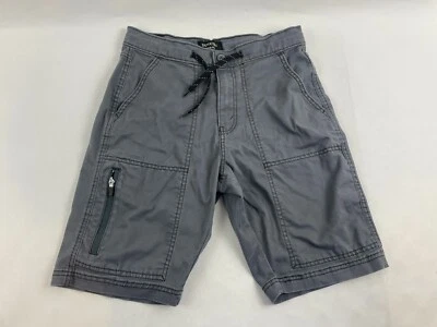 Signature por Levi Strauss & Co. Shorts masculino tamanho 28 cinza bolsos com zíper cargo - Imagem 1 de 4