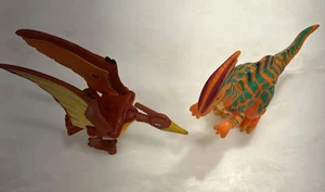 Imaginext Pterodactyl & Whip The Parasaurolophus Moving Dinosaurs Jurassic Park - Picture 1 of 10