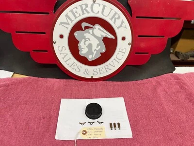 Корпус дроссельной заслонки карбюратора 1956 Mercury Cater 4 В с монтажными зажимами и экипажами - Изображение 1 из 4