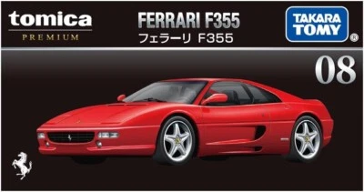 Takara Tomy Tomica Premium 08 Ferrari F355 Mini Car - Image 1 of 3