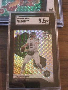 2021 PANINI MOSAIC #302 ZACH WILLSON MOSAIC SILVER PRIZM ROOKIE RC 9.5 MINT+ 🔥 - Picture 1 of 4