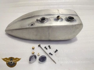 Gas Fuel Tank & Caps For Indian Big Chief 1927, 1928 & 1929, Soldered Tin Plated - Picture 1 of 12