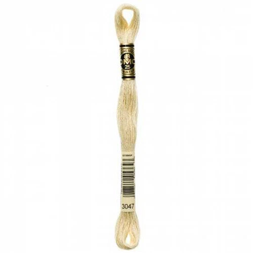 DMC Embroidery Floss Color Light Yellow Beige #3047 - Image 1 of 1
