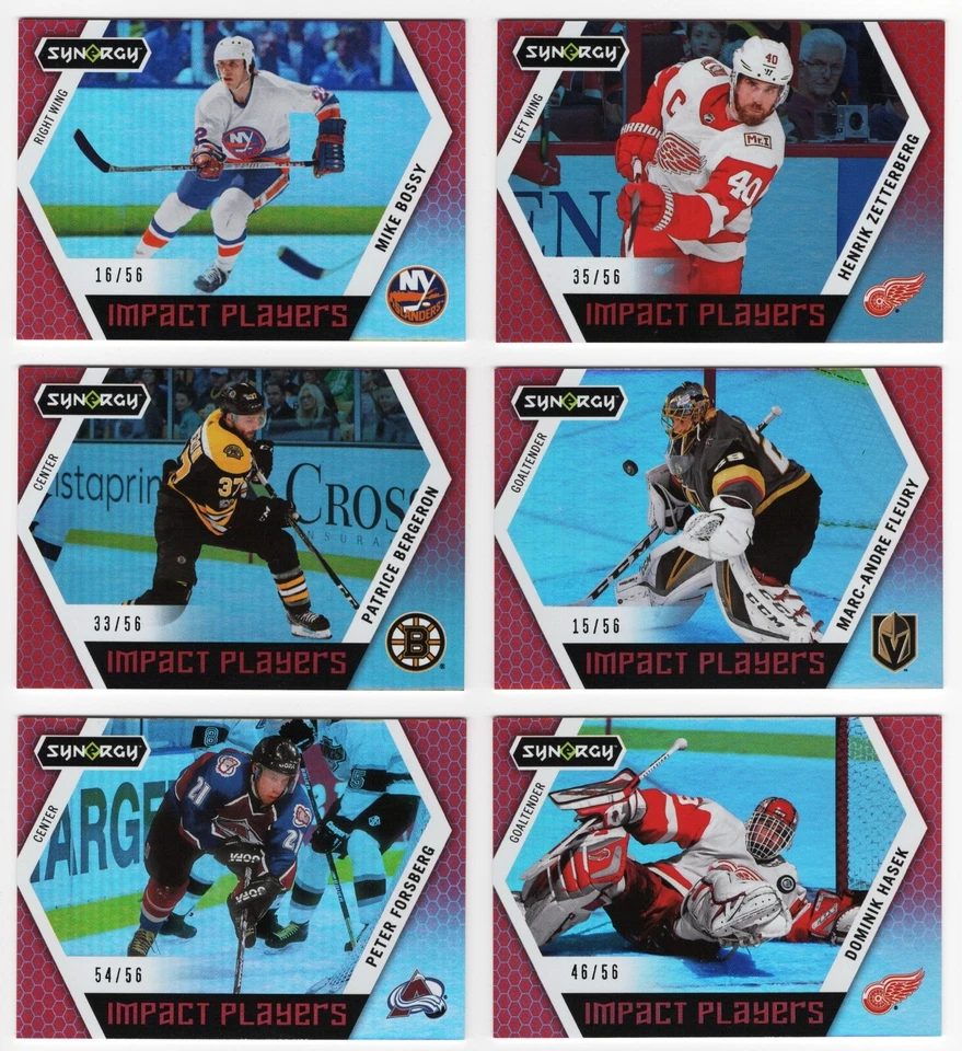 2017-18 Synergy Impact Players Red Parallel Inserts #/56 Pick From List !! - Image 1 of 1