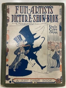 SELTEN 1. Aufl. 1924 Onkel Cobb Shinn lustige Künstler Bildshow Buch sehr guter Zustand. - Bild 1 von 6
