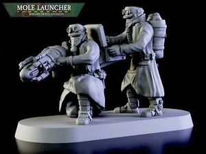 Death Division: Mole Launcher | Krieg | Trench Korps | Steel Legion | Redmakers - Picture 1 of 6