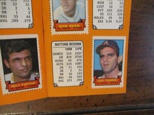 BRAVES 1969 Topps Stamp(Compl)Album(JOE TORRE/HANK AARON/FELIPE ALOU/CLETE BOYER