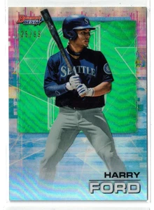 2021 Bowman's Best GREEN Refractor RC Harry Ford #88! Mariners! True Rookie /99 - Picture 1 of 2