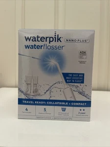 Waterpik Nano Plus Zahnseide mit 4 Zahnseidenspitzen WP-320W - Bild 1 von 6