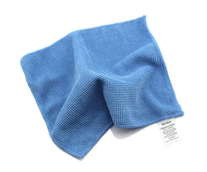 Microfiber Cleaning Cloths - 6 Pack, Blue, 6"x 7" Inch - Picture 1 of 7