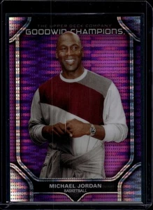 2024 Upper Deck Goodwin Champions Michael Jordan #P1 Purple Pulsar 02/23 - Picture 1 of 2