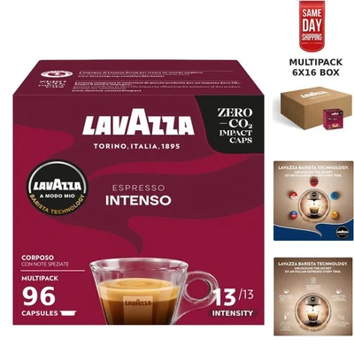 A Modo Mio Espresso Intenso Coffee Pods - 96 Packs, Medium-Dark Roasted Delight - image 1 of 4