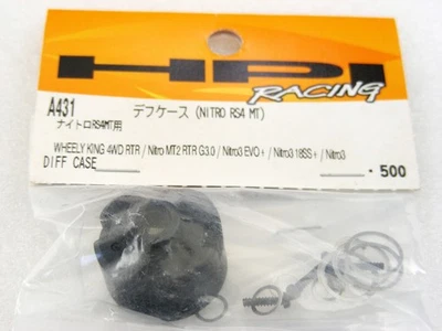 Estuche de engranajes diferenciales HPI Wheely King Nitro RS4-3 18SS EVO 2000 de colección ¡NUEVO EN PAQUETE! Foto 1 de 2