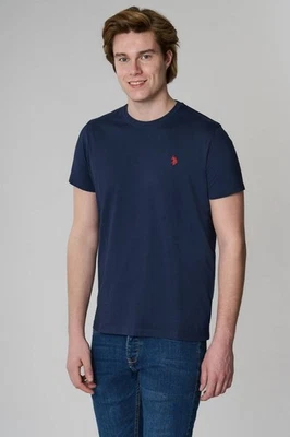US Polo Mick Basic Tee Blu - Taglia XL Abbigliamento Uomo T-shirts Maniche Corte - Imagen 1 de 2