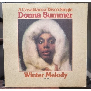Donna Summer Casablanca Disco Single (1978) Winter Melody / Spring Affair Record - Picture 1 of 4