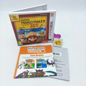 Super Mario Maker For Nintendo 3DS 2DS Multilanguage Game Used Complete - Picture 1 of 3