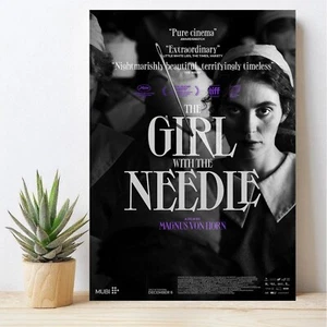 The Girl with the Needle 2024 Movie Poster, Gothic Drama Cinema Wall Art Decor - Picture 1 of 7