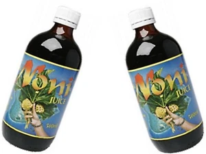 2 x 500ml 100% Pure COOK ISLANDS Noni Juice * 100% Fresh - Picture 1 of 2