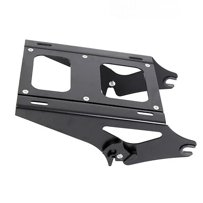 Portaequipajes de montaje en maletero de dos plazas apto para Harley Road King Glide 14-25 Foto 1 de 4