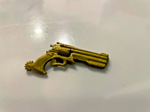 Overwatch White Hat McCree 6" Action Figure Blizzard gun with spur ONLY gold Cover