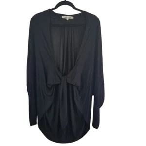 Diane Von Furstenberg Women's Black Cardigan Sz S - Picture 1 of 7