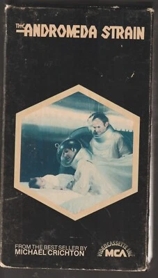 The Andromeda Strain, Michael Crichton, VHS MCA - Image 1 of 4