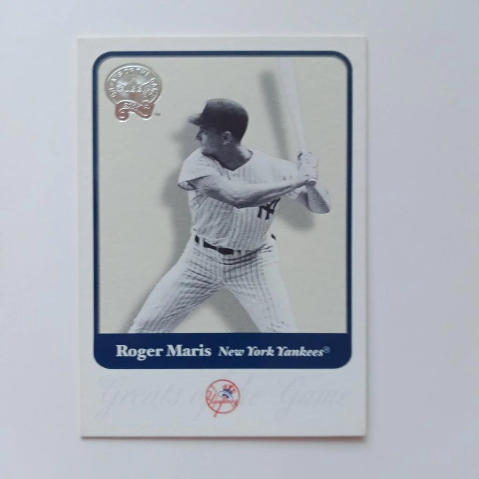 Fleer Greats of the Game 2001 Roger Maris New York Yankees #45 Foto 1 de 1